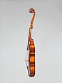 Viola d'Amore, Johannes Florenus Guidantus (Italian, Bologna 1687–1760 Bologna), Spruce, maple, ebony, Italian