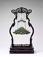 Goqing, Wood, silk, jade, Chinese (Amoy district)