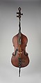 Double Bass, Bartolomeo Cristofori (Padua 1655–1731 Florence), Wood, Italian
