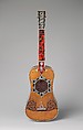 Guitar, Spruce, ebony, ivory, tortoiseshell, mother-of-pearl, brass, Italian