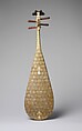 Pipa (琵琶 ), Wood, ivory, bone, silk, Chinese