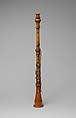 Oboe, Johann Heinrich Grenser (German, Lipprechtsroda, Thuringia 1764–1813 Dresden), Boxwood, brass, German