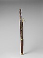 Bassoon, Wolfgang Thomae (before 1771), Maple, brass, German