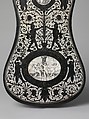 Guitar, Spruce, ebony, ivory, tortoiseshell, mother-of-pearl, brass, Italian