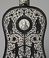 Guitar, Spruce, ebony, ivory, tortoiseshell, mother-of-pearl, brass, Italian