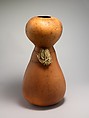 Ipu Hula (gourd drum), Gourd, tapa cloth, breadfruit gum, Hawai'i