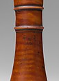 Oboe in C, Jacob Denner (German, Nuremberg 1681–1735), Wood, ivory, silver, German