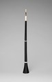 Oboe in D, Ebony, ivory, possibly Austrian