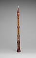 Oboe in C, Jacob Denner (German, Nuremberg 1681–1735), boxwood, brass, German