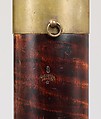 Half-Contra Bassoon, Galander (French, active 1834–1855), Maple, brass, French