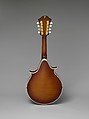 Archtop Mandolin, James D&#39;Aquisto (American, New York 1935–1995 Corona, California), Spruce, maple, ebony, celluloid, mother-of-pearl, American