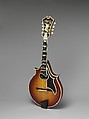 Archtop Mandolin, James D'Aquisto (American, New York 1935–1995 Corona, California), Spruce, maple, ebony, celluloid, mother-of-pearl, American