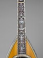 Mandolin, Angelo Mannello (American, Morcone, Italy 1858–1922 New York), Spruce, tortoiseshell, ivory, nickel-silver, metal,, American
