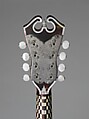 Mandolin, Angelo Mannello (American, Morcone, Italy 1858–1922 New York), Spruce, tortoiseshell, ivory, nickel-silver, metal,, American