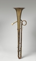 Bass Ophicleide in C, Brass, ivory, Belgian