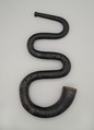 Serpent, Wood, leather, possibly Italian