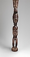 Bell Mallet (Lawle), Wood, cotton, Baule people