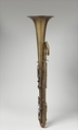 Bass Ophicleide in C, Brass, ivory, Belgian