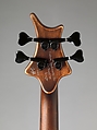 Electric Bass, Jens Ritter (German, born 1972), Maple, ebony, nickel-plated steel, plastic, German