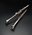 Clarinet in B-flat, William S. Haynes Co., Silver, American