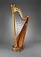 Harp, Lyon & Healy (American, Chicago, Illinois), Spruce, maple, metal, American