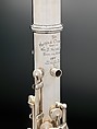 Clarinet in B-flat, William S. Haynes Co., Silver, American