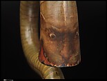 Serpent, C. Baudouin (French), Wood, leather, paint, brass, French