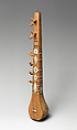 Miniature tanbur, Light wood, bone (sheep?), wire strings, Afghan