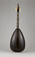 Lâvta (lute), wood, metal, tortoise-shell, glass, Turkish