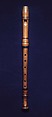 Alto Recorder in F-sharp, Johann Wilhelm Oberlender (the Elder)  German, Wood, horn, German