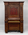 Chamber Organ, William Crowell (American, active Mount Vernon, New Hampshire 1830–after 1852, Mount Vernon), Wood, various materials, American