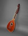 Arch Cittern, Jean Francois Tiphanon, Wood, ivory, French
