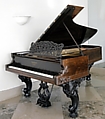 Grand Piano, Steinway & Sons American, Rosewood, wood, metal, American