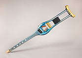 Electric Hawaiian Guitar, Semie Moseley American, Wood, rubber, brass, and chrome