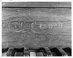 Chamber Organ, William Crowell (American, active Mount Vernon, New Hampshire 1830–after 1852, Mount Vernon), Wood, various materials, American