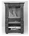 Chamber Organ, William Crowell (American, active Mount Vernon, New Hampshire 1830–after 1852, Mount Vernon), Wood, various materials, American