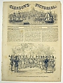 Boston Brass Band newspaper illustration, Newspaper, American