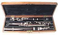 Flute, Rudall & Rose (British), Cocuswood, silver, British