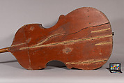 Bass Viol, Attributed to Abraham Prescott (American, Deerfield, New Hampshire 1789–1858 Concord, New Hampshire), Wood, American