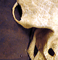 Drum, Metal, skin, wood, Native American (Navaho)