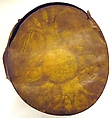 Drum, Metal, skin, Native American (Hopi)