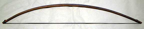 Tsii' Edo' Ai (Apache Fiddle), Lawrence Gotelay, Wood; sinew, horsehair, polychrome, Native American (Apache)