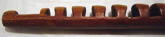 Rasp, wood, Native American (Seri, probably), Yuman family