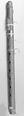 Ya-Ah-Gä-Dä-Wasta (flute), Wood, tin, Native American (Seneca, Tonawanda band)
