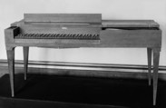 Square Piano, Ignace-Joseph Senft, Oak, ebony, bone, various materials., German
