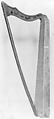 Hooked Harp, Wood, metal, Austrian