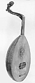 Ūd (converted to mandora), Wood, ebony, ivory