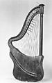 Harp Lyre, Pfeiffer & Brimmeyr, Wood, various materials, French