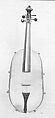 Banjo-viola, Wood, brass, ebony, mother of pearl, German