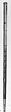 Walking-Stick Flageolet in A, Wood, bone, ivory, brass, Probably American